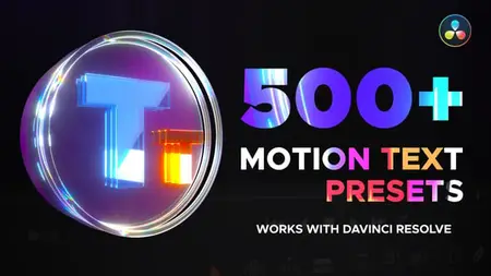 Text Presets for DaVinci Resolve 32562489