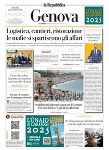 la Repubblica Genova - 12 Dicembre 2024