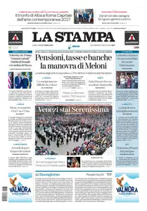 La Stampa Cuneo - 18 Ottobre 2025