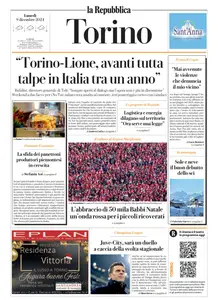 la Repubblica Torino - 9 Dicembre 2024