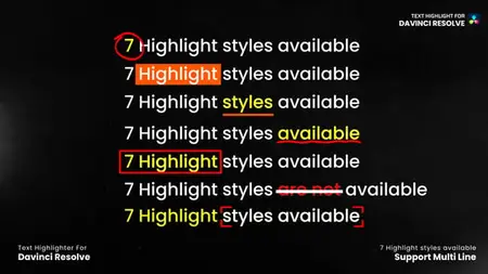 Text Highlight Davinci Resolve 59286965