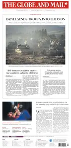 The Globe and Mail - October 1, 2024
