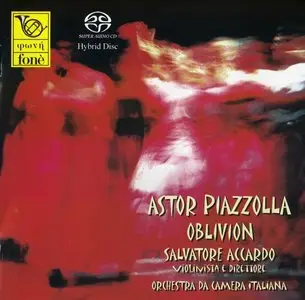 Salvatore Accardo, Orchestra da Camera Italiana - Astor Piazzolla: Oblivion (2002) [Reissue 2007] MCH PS3 ISO + Hi-Res FLAC