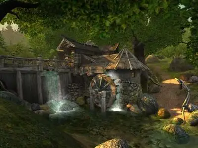 Watermill 3D Screensaver v1.0