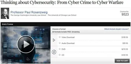 Thinking about Cybersecurity - From Cyber Crime to Cyber Warfare [Repost]