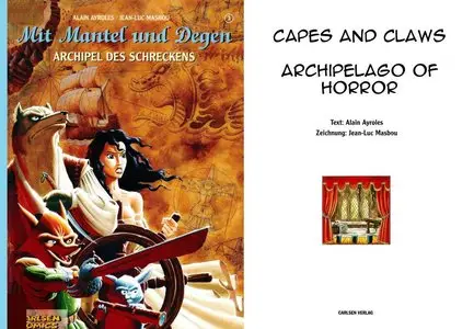 Capes and Claws- 03 - Archipelago of Horror