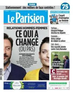 Le Parisien du Jeudi 8 Mars 2018