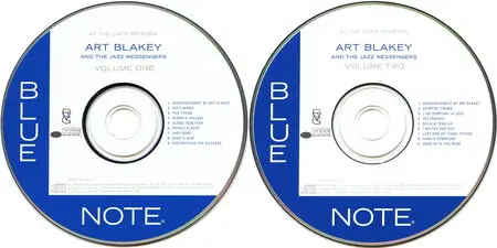 Art Blakey - At The Cafe Bohemia, Vol. 1 & Vol. 2 (1955) [RVG Edition, 2001] Repost