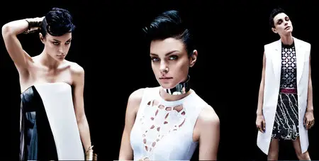 Jessica Stam - Victor Demarchelier Photoshoot for Vogue Japan magazine, February 2013