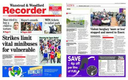 Wanstead & Woodford Recorder – March 29, 2018