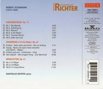 Sviatoslav Richter - Schumann: Works for Piano (Melodiya Sviatoslav Richter Edition, Vol. 4) (1997)