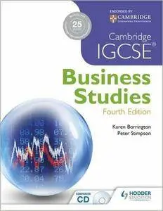 Cambridge IGCSE Business Studies, 4th edition
