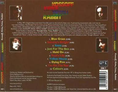 Kossoff, Kirke, Tetsu, Rabbit - Kossoff, Kirke, Tetsu, Rabbit (1972) {2007, Remastered}