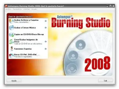 Ashampoo Burning Studio 2008 Mutilinguage