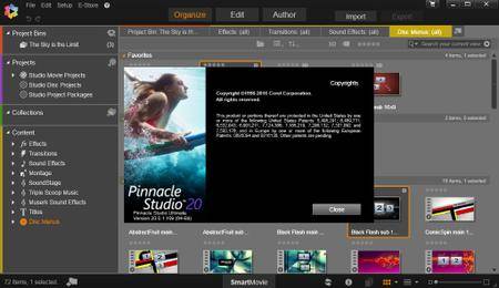 Pinnacle Studio Ultimate 20.0.1 (x86/x64)