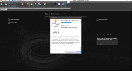 TrueCAD Premium 2020 version 9.1.438.0