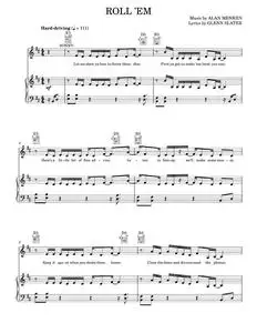 Roll 'Em - Alan Menken (Piano-Vocal-Guitar)
