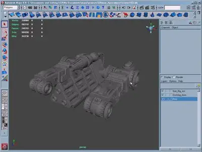 3D Palace - Ultimax Apocalypse - Advanced Maya Modelling