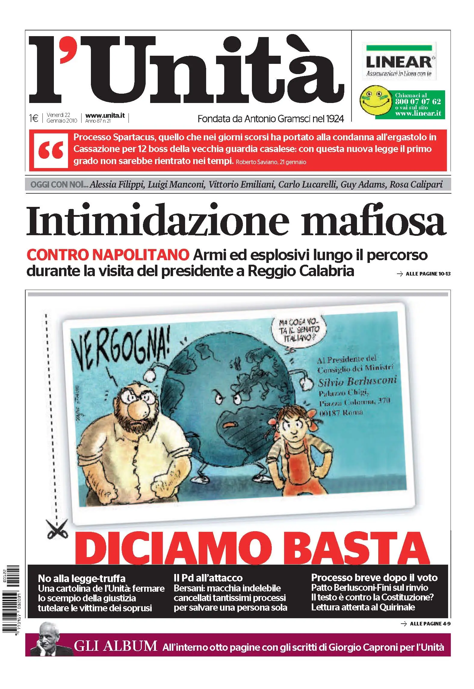 Unità 22.01.2010