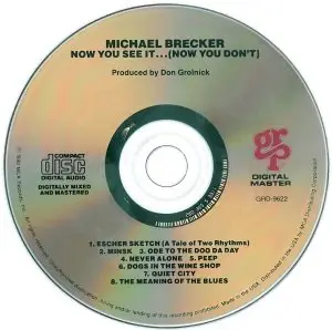 Michael Brecker - Now You See It...(Now You Don't) (1990) {MCA}