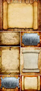 Stock Photo - Vintage Objects on Wooden Backgrounds