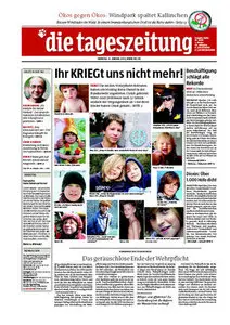Tageszeitung TAZ vom 04 Januar 2010