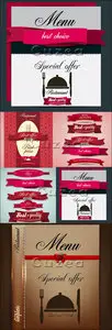 Vector - Menu design for Restaurant or Cafe