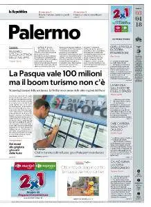 la Repubblica Palermo - 3 Aprile 2018
