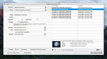 A Better Finder Rename 10.04 Mac OS X