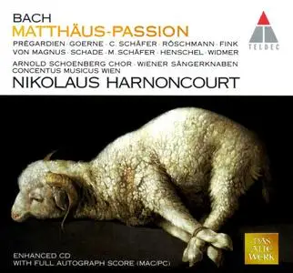 Nikolaus Harnoncourt, Concentus Musicus Wien, Arnold Schoenberg Chor - Johann Sebastian Bach: Matthäus-Passion (2001)