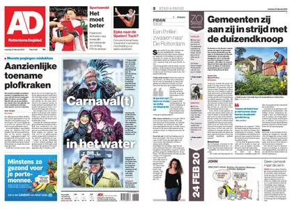 Algemeen Dagblad - Rotterdam Stad – 24 februari 2020