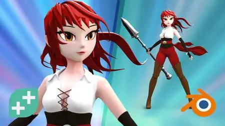 Blender Anime Character