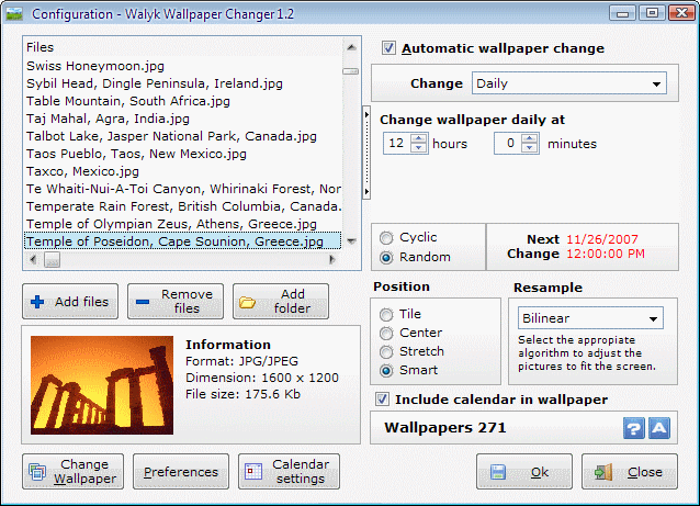 Walyk Wallpaper Changer 1.3