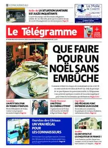 Le Télégramme Concarneau – 23 décembre 2020