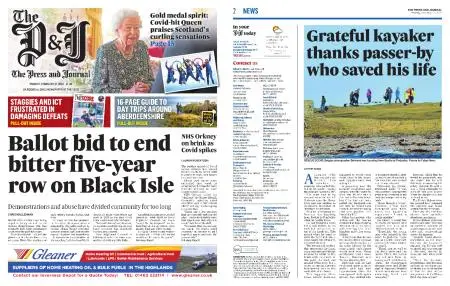 The Press and Journal Highlands and Islands – February 21, 2022
