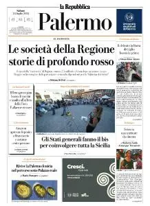 la Repubblica Palermo - 24 Luglio 2021