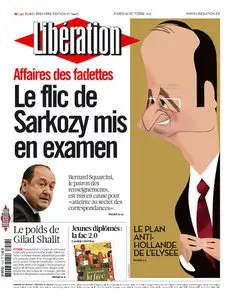 Libération du Mardi 18 Octobre 2011