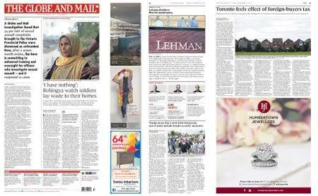 The Globe and Mail – September 15, 2017