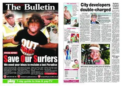 The Gold Coast Bulletin – October 08, 2009