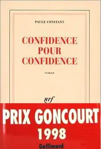 Paule Constant, "Confidence pour confidence"