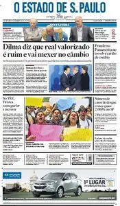 Jornal O Estado de SP em PDF, Sexta, 12 de Novembro de 2010