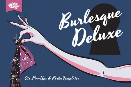 CreativeMarket - Burlesque Pin-Ups and Poster Bundle