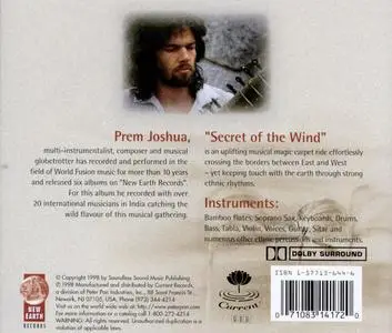 Prem Joshua - Secret Of The Wind (1997) {1998 New Earth US}