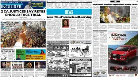 Philippine Daily Inquirer – January 08, 2018