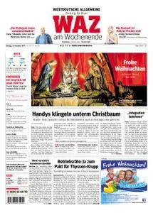 WAZ Westdeutsche Allgemeine Zeitung Buer - 23. Dezember 2017