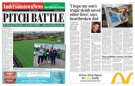 Andersonstown News – April 22, 2023