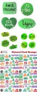 Vectors - Natural Food Stamps