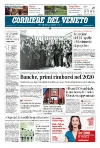 Corriere del Veneto Padova e Rovigo – 25 aprile 2019