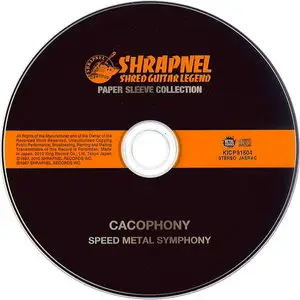 Cacophony - Speed Metal Symphony (1987) [Japanese Ed. 2010]