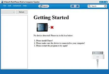 iPubsoft iPad iPhone iPod to Computer Transfer 2.1.65 Multilingual